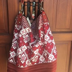 NWT Gorgeous Fossil reversible purse